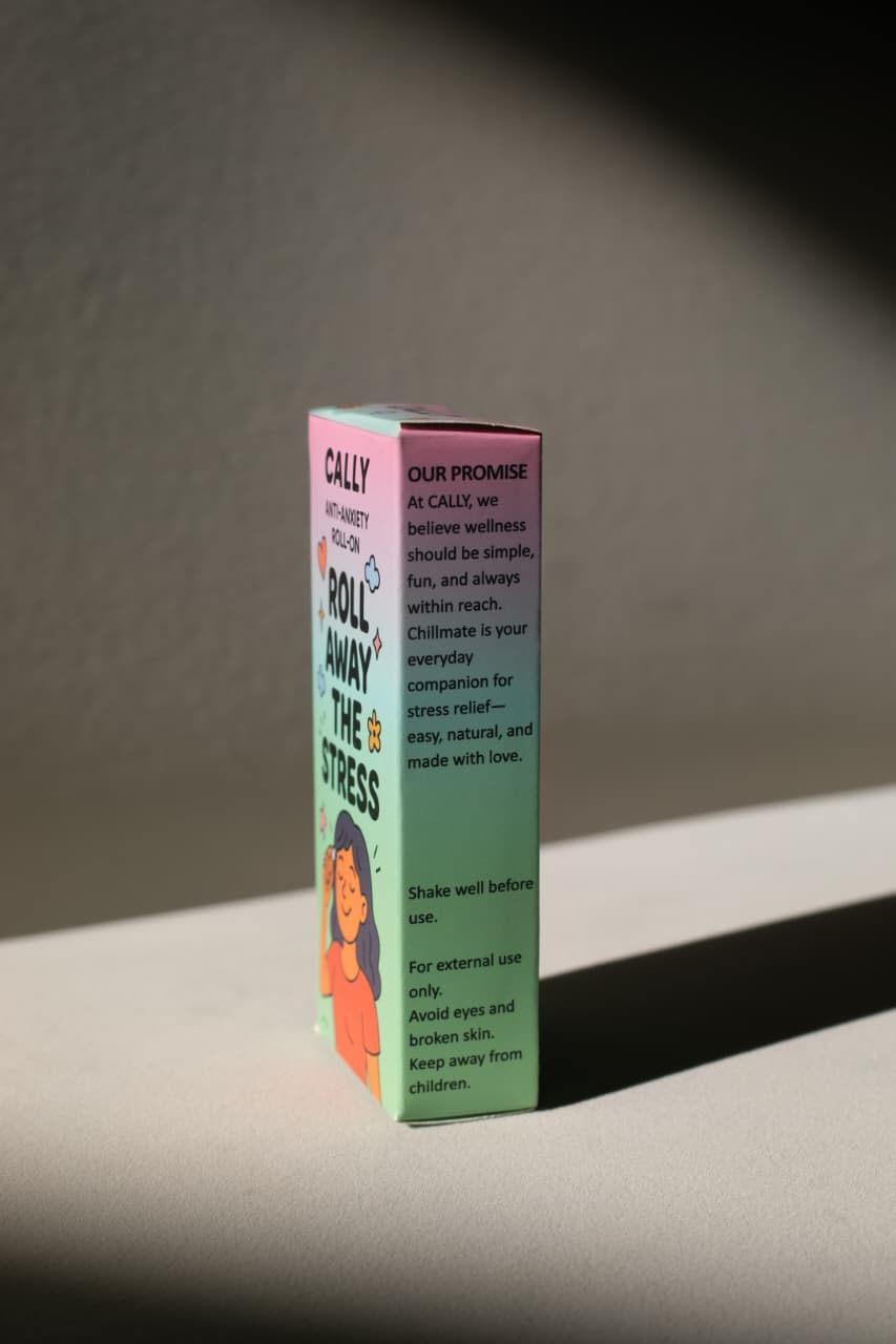 CALLY Chillmate - Calming Aromatherapy Roll-On with Lavender & Sandalwood
