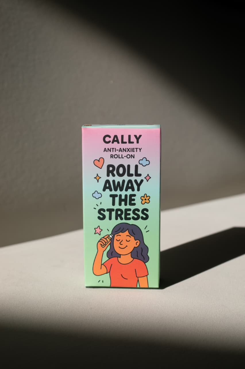 CALLY Chillmate - Calming Aromatherapy Roll-On with Lavender & Sandalwood