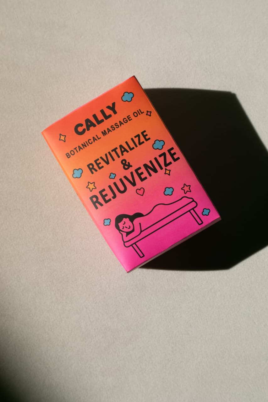 CALLY Botanical Massage Oil - Natural Relaxation & Skin Nourishment
