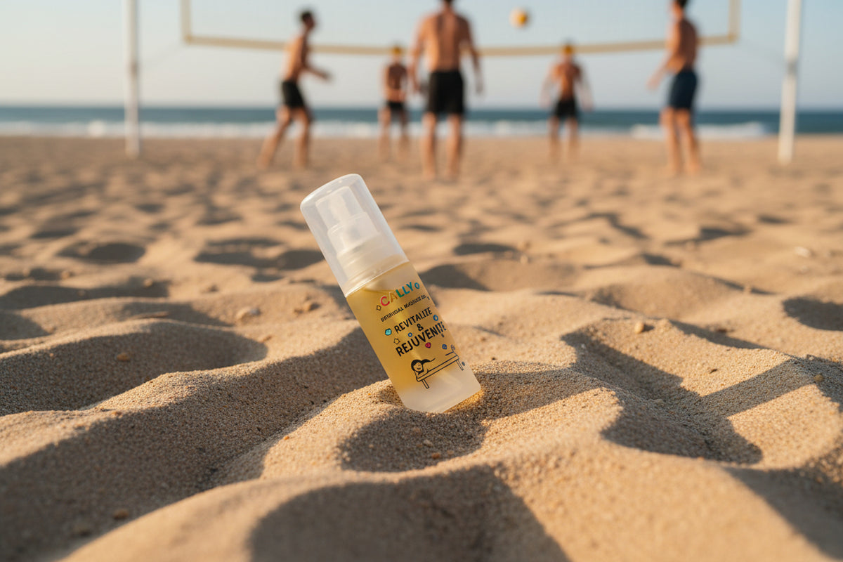 CALLY Botanical Massage Oil - Natural Relaxation & Skin Nourishment