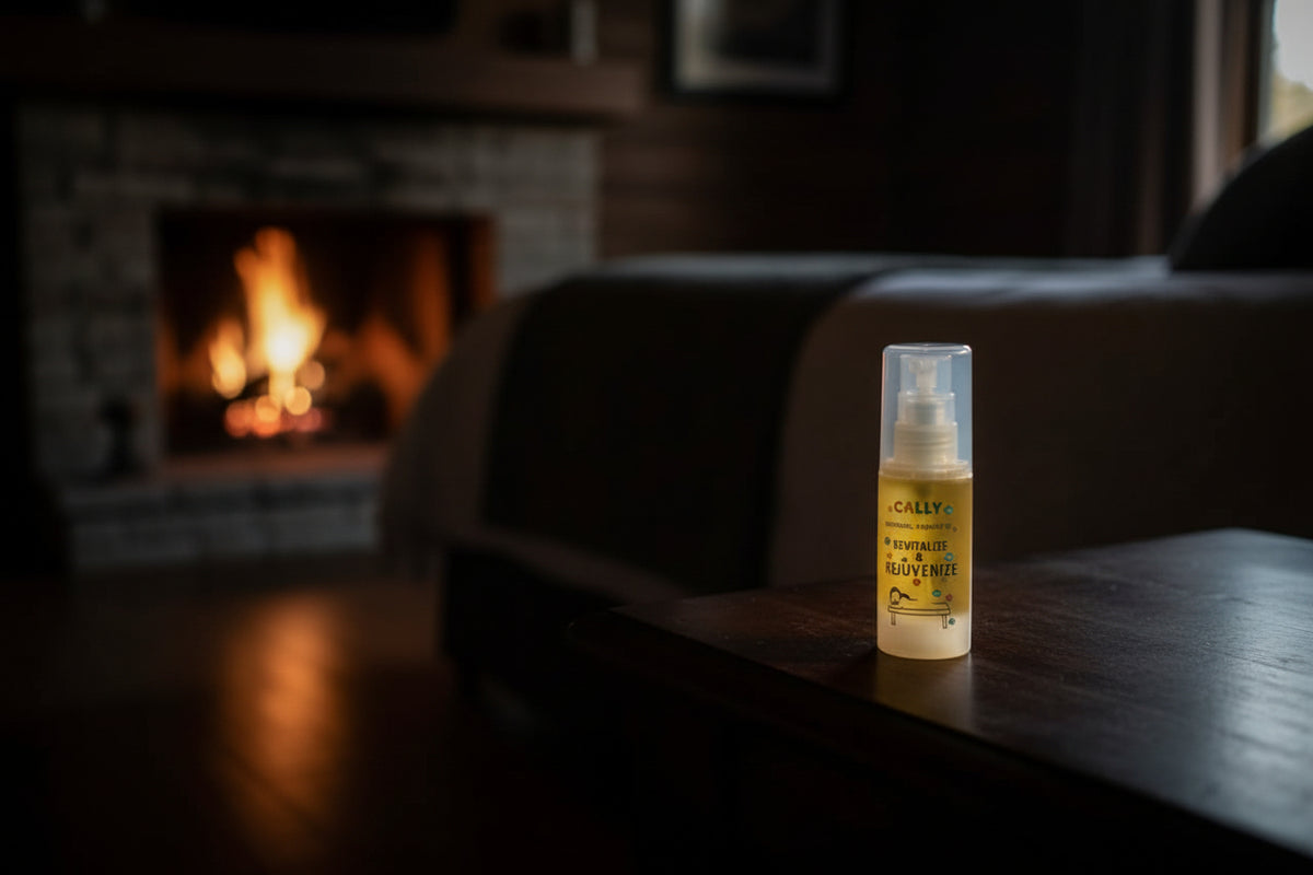 CALLY Botanical Massage Oil - Natural Relaxation & Skin Nourishment
