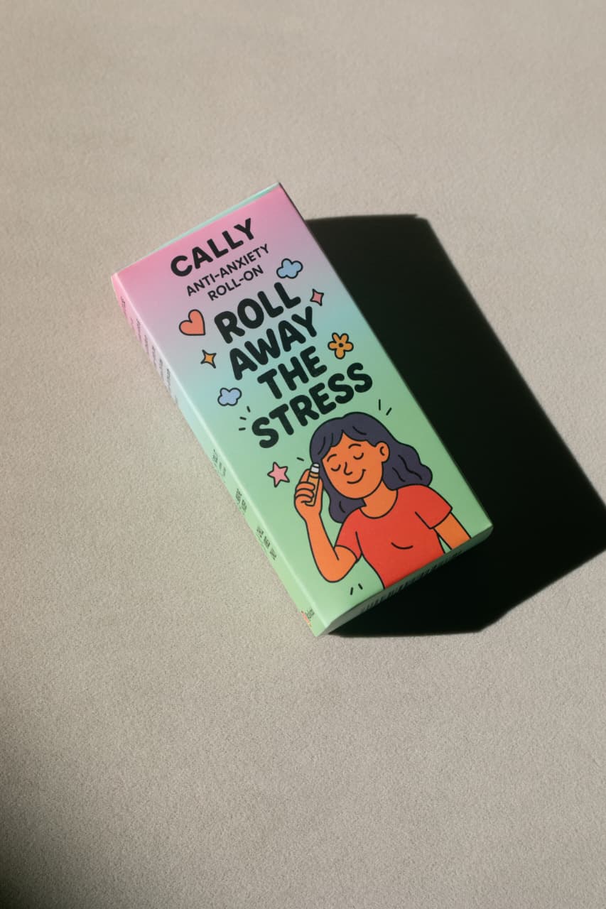 CALLY Chillmate - Calming Aromatherapy Roll-On with Lavender & Sandalwood